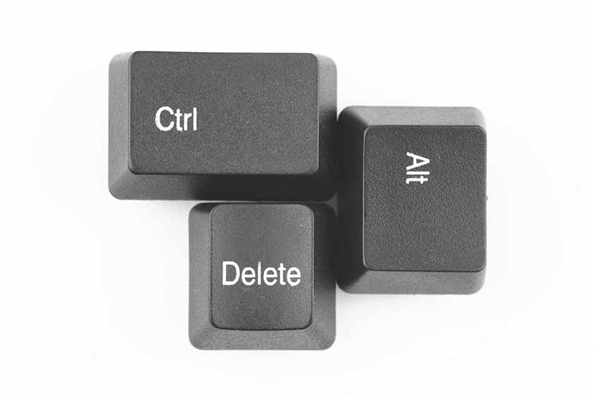 Sử dụng tổ hợp phím CTRL + ALT + DEL