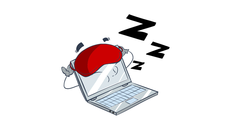Trạng thái Sleep trên thiết bị PC/laptop 