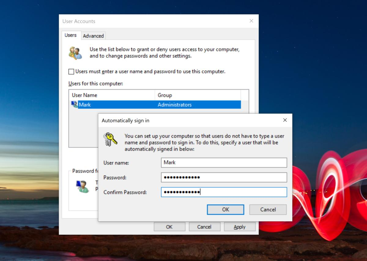 Dùng netplwiz để gỡ password PC/laptop