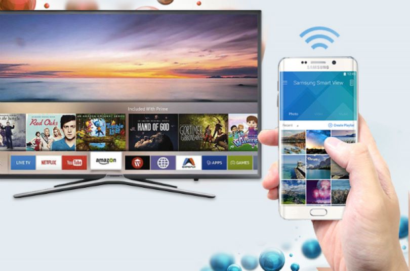 Cách kết nối điện thoại Samsung với tivi Samsung qua Smart View 