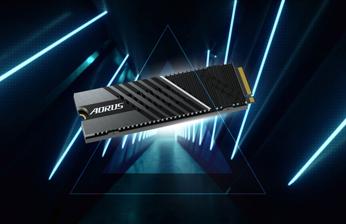 SSD Gigabyte Aorus 7000s 1TB M.2 PCIe Gen 4 NVMe