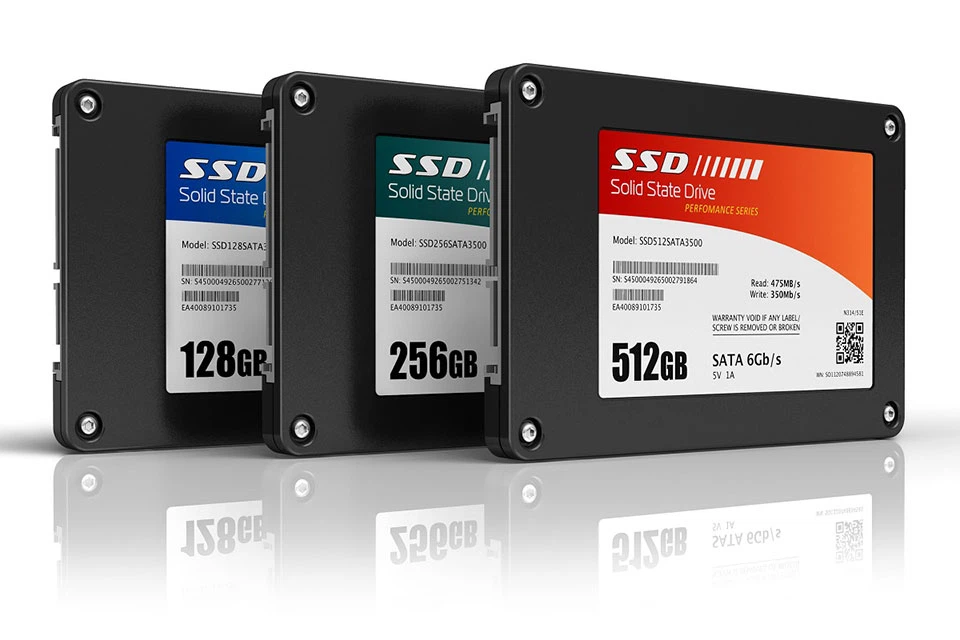 Ổ cứng SSD đa dạng nhiều mẫu mã, kích thước 