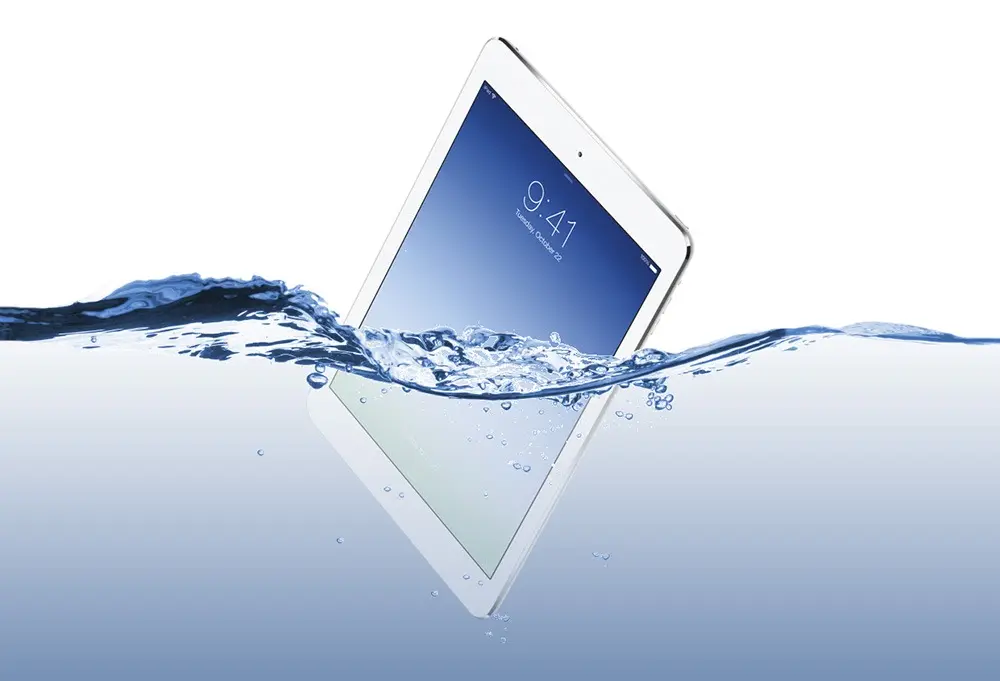 iPad bị vô nước là nguyên nhân làm hỏng mainboard