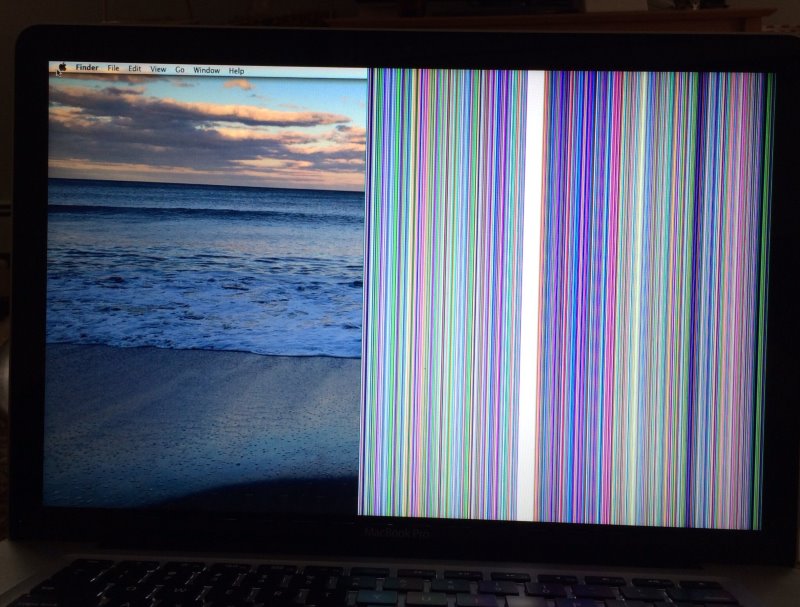 Các lỗi cần thay màn hình cho MacBook ngay